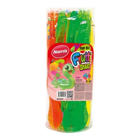 Jelly in sticks frutti, snake, assorted, 33 g-1