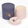 Set of round boxes 10 in 1, gift packaging, “eco”, 10 x 10 - 23.5 x 23.5 cm
