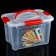Economic storage box “Children's creativity”, 5.5 l, drawing mix