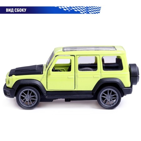 Autograd Metal Jeep machine, 1:36, inertia, doors open, green color-3