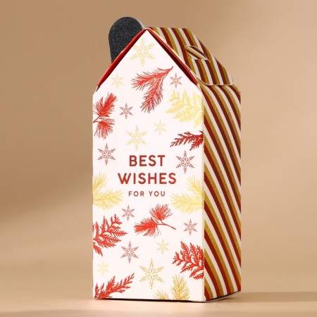 New Year. New Year's gift, hand cream 30 ml and nail file-7
