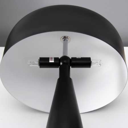 Traffic lamp with lampshade Risalux Mans Modern, G9, 3 W, Black, 22 × 22 × 37 cm-4