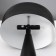 Traffic lamp with lampshade Risalux Mans Modern, G9, 3 W, Black, 22 × 22 × 37 cm