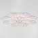 Causteen with FDD "Valencia" 12XLED 288W 3000-6000K Dimmer, white 90x90x12 cm Bayerlux