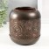 Summary metal per 1 candle "East" d = 3.7 cm brown 11.5x11.5x12.5 cm
