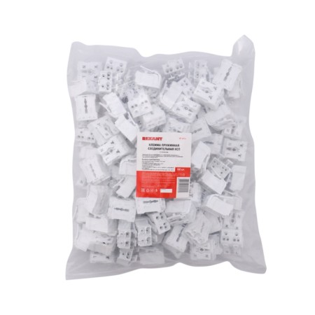 Terminal connective KSP 2-Polus (100 pcs./Union) Rexant-1