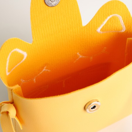 Baby bag on magnet, yellow color-2