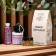 Gift set "6 in 1" shampoo, thick soap, essential oil 3 pcs of 17 ml, black washcloth