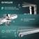 Bath mixer Zein Z3848, single -leaf, pour 30 cm, shower set, watering can 5 dir, chrome