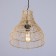 Ceiling Lamp from Rotan "Satria", 1 × 120 W, E27, 30 × 30 × 30 cm