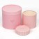A set of round boxes 10 in 1, gift packaging, “With Love”, 10 x 10 - 23.5 x 23.5 cm
