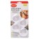 Clippasafe protective castle from turning on the plate firewood (4 pcs.), Transparent