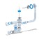 A set for the bathtub "Ani Plast" E250: a siphon with a rotary knee