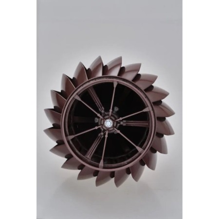 Nanodeflector Gervent, D = 160 mm, brown RAL8017-2