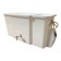 Wall -mounted tank "Aquarius", with AVN, plastic tank, 15 l, white