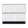 Dated 2025, 64 sheets, Attomex. Arkona, solid cover of boomvinyl with foam rubber, block 70 g/m2, black, 294 x 142mm