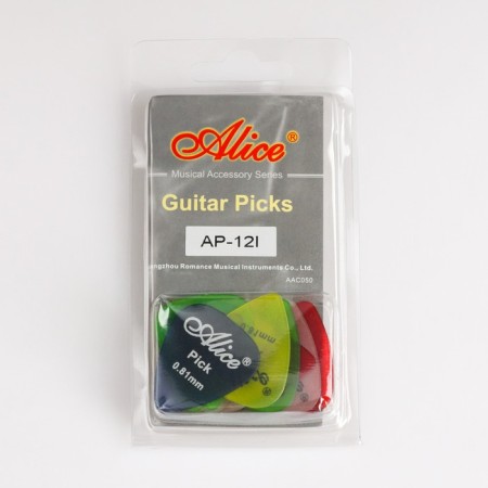 A set of mediators Polycarbonate is transparent (0.58-1.50mm) 12 pcs., Color