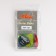 A set of mediators Polycarbonate is transparent (0.58-1.50mm) 12 pcs., Color