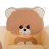 Soft toy "Bear chair", Mix color