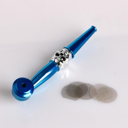 The smoking pipe "skull", 5 nets, 2 x 2.8 x 11.5 cm-1