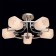 Tetro ceiling chandelier 5x60W E14 metal 60x60x46cm