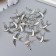 Decor for creativity Metal "Swallow" silver G123B492 2.9x2.2 cm