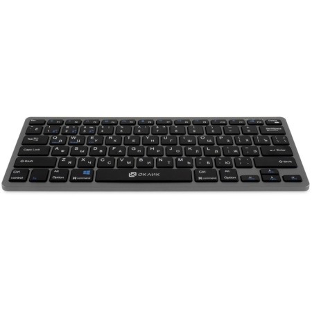 Keyboard Rick 835S Gray/Black USB wireless BT/Radio Slim Multimedia (1696467)-2