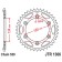 Legal star JTR1306-43, R1306-43, JT SPROCKETS, circuit 530, 43 teeth