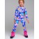 Thermal complex for girls: trousers, sweatshirt, height 104 cm