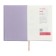 Dated 2025 diary, A5, 176 sheets of Escalada, a solid cover made of artificial leather, foil embossing, liesse, cream block 70 g/m2, lilac