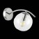 Wall lamp EVOLUCE. Sle102601-01. Ratella. 1x40 W, E14, 14x18 cm, color chromium