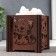 Salt lamp "kitten" E14 15W dimmer Bel. salt 1.8 kg 12x7x13 cm