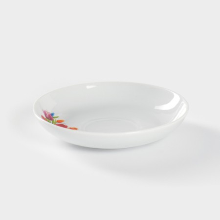 Porcelain saucer "May bouquet", d = 15 cm-1