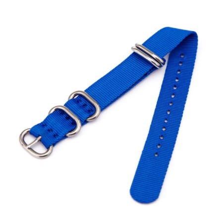 Solomon watch strap, 18 mm, l-27 cm, blue-1