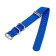 Solomon watch strap, 18 mm, l-27 cm, blue