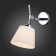 Sconces st. SL464.011.01. Reduzion. 1x40 watts, E27, 18x27.8 cm, chromium color