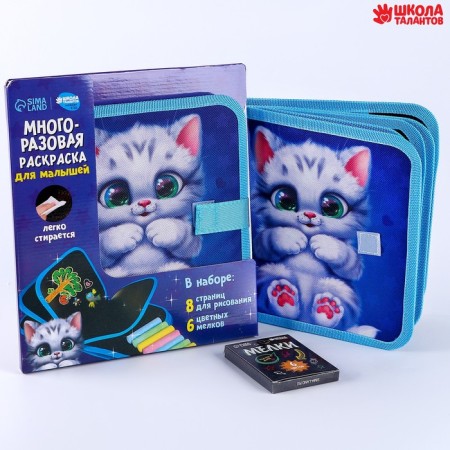 The book for drawing reusable "cat"-1