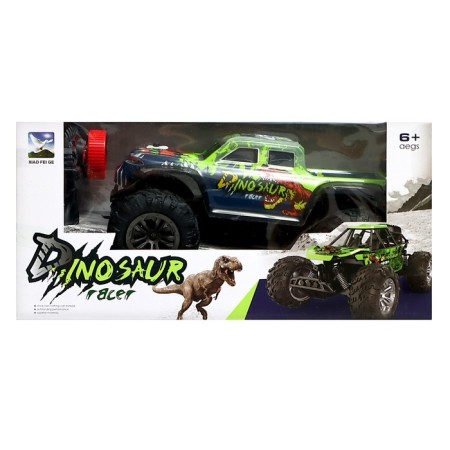 Dino Pothenchik jeep, radio control, with a battery, green-8