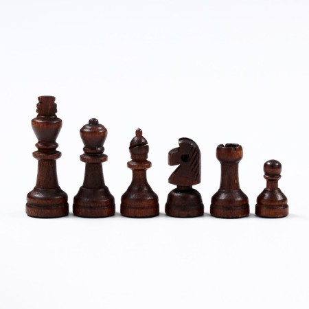 Chess Polish Madon, Manual Work, 27 x 27 cm, King H-6 cm. Pig H-2.5 cm-4