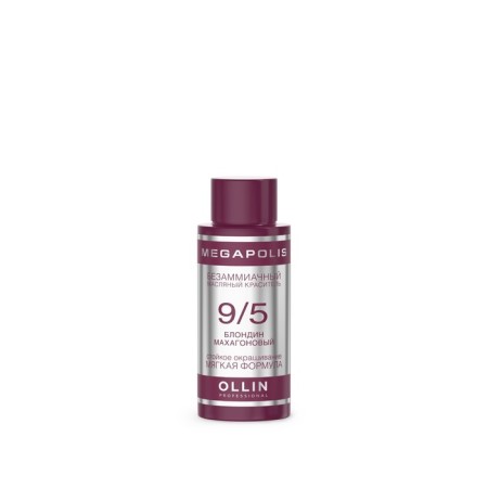 Hair dye OLLIN Professional Megapolis, Besammiach, Oil, Tone 9/5-2