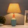 Hand lamp with lampshade Risalux "Azzuro", E27, 40 W, 30 × 30 × 45 cm