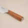 Koty Kitchen Sl Home "Olivia", chef, blade 16 cm, damask steel, brown color