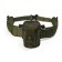 Tactical belt with suspensions, 125 cm, width 8.2 cm, khaki