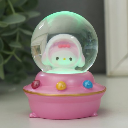 Souvenir Polystone Water Ball Light "Beast-cosmonaut" mix 7x5x5x5.5 cm-7