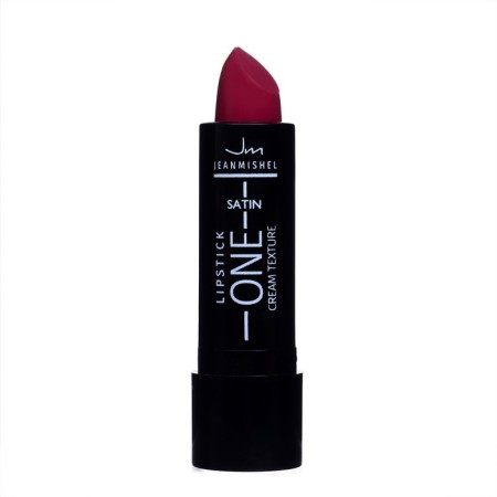 Lipstick Jeanmishel Satin Cream Texture tone 24 dark terracotta, 14 g-2