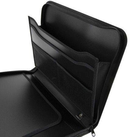 A4 lightning folder, 2 departments, calligrata, 350 x 282 x 33 mm, plastic, 4 pockets, business class, black-6