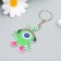 PVC keychain "Alien" 6.2x4.5 cm