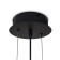 Suspended lamp Freya Fr5400PL-01B Achillea, 150x150x2000 mm, E27, 1x40W, 90lm, 3000k, black color black