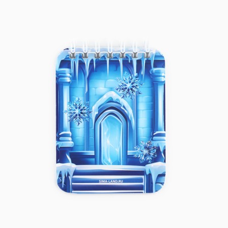 New Year's gift set, notebook and handle "Winter Magic"-2