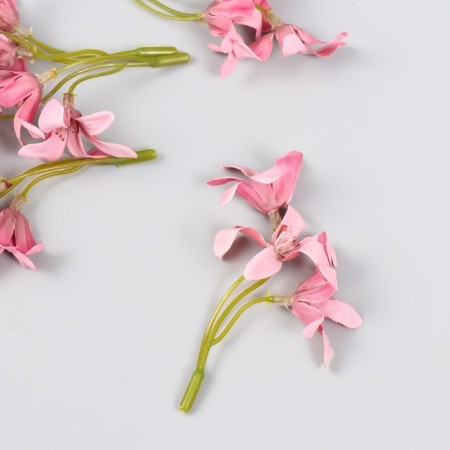 Flowers for decorating "Lilenik" raspberry 8.5 cm-1